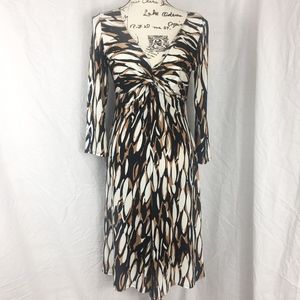 Lily Long Sleeved Dress Size Small V Neck